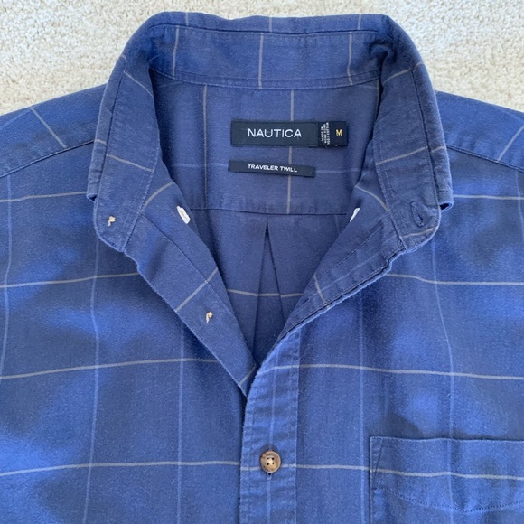 Nautical dress shirts size medium.  Bundle of four shirts. - Picture 7 of 15